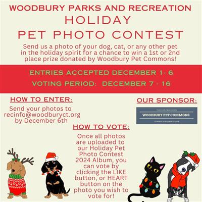 Holiday Pet Photo Contest